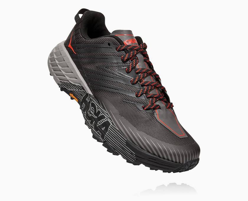 Hoka One One M Speedgoat 4 Trail Running Shoes NZ G093-156